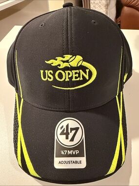47 US Open Black & Neon Yellow Performance Hat